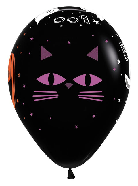 Halloween Ballonnen 30cm 25st van Sempertex koop je bij Partywinkel