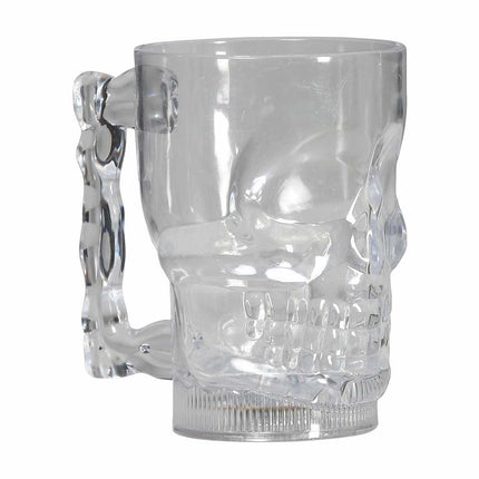 Halloween Beker Doodshoofd 700ml van Fiestas Guirca koop je bij Partywinkel