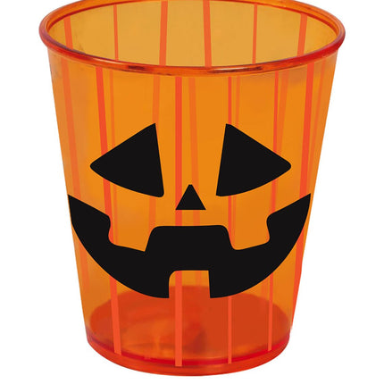 Halloween Beker Pompoen 10cm van Fiestas Guirca koop je bij Partywinkel