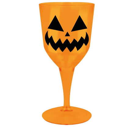 Halloween Beker Pompoen 19cm - Partywinkel - 8434077268773