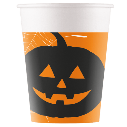 Halloween Bekers 200ml 8st van Procos koop je bij Partywinkel