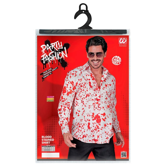 Halloween Blouse Bloed van Widmann koop je bij Partywinkel