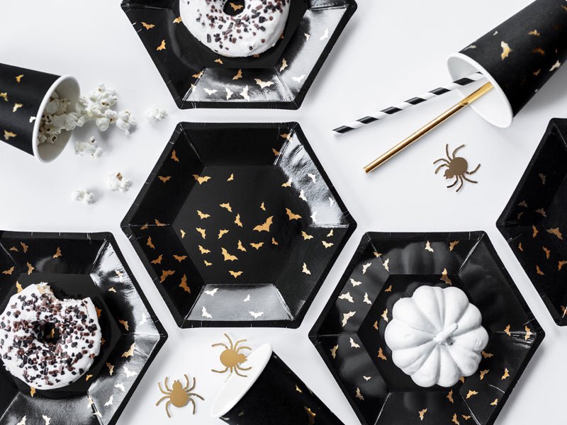 Halloween Borden 20cm 6st van Partydeco koop je bij Partywinkel