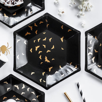 Halloween Borden 20cm 6st van Partydeco koop je bij Partywinkel