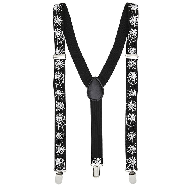 Halloween Bretels Spinnenweb van Widmann koop je bij Partywinkel