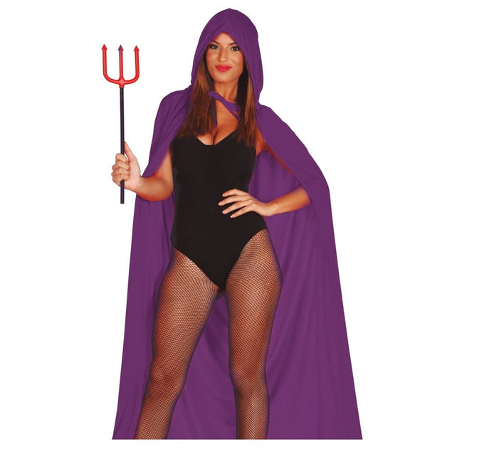 Halloween Cape Paars Dames 1,3m - Partywinkel - 8434077264799