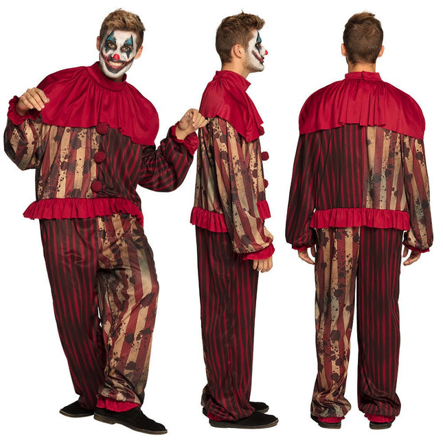 Halloween Clown Kostuum Rood van Boland koop je bij Partywinkel