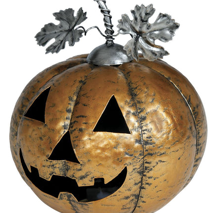 Halloween Decoratie Pompoen Met Licht 16cm - Partywinkel - 8434077249604