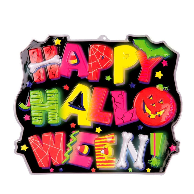 Halloween Deurbord Happy Halloween van Widmann koop je bij Partywinkel
