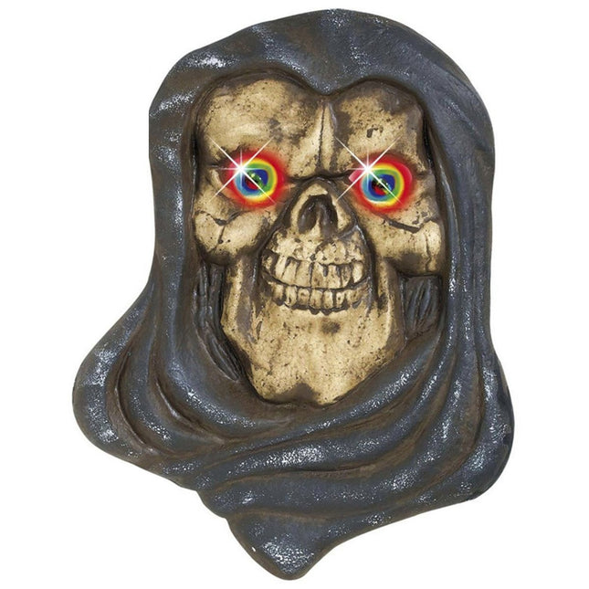 Halloween Deurbord Reaper Met Licht van Widmann koop je bij Partywinkel