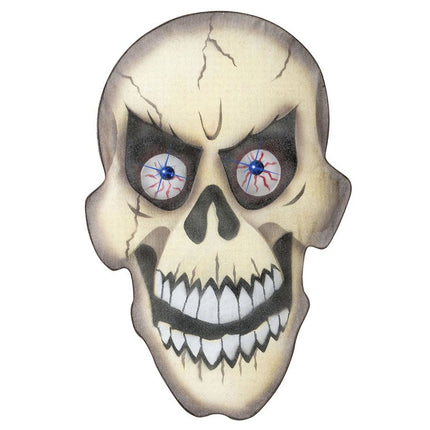 Halloween Deurbord Schedel van Widmann koop je bij Partywinkel