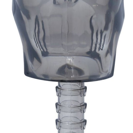 Halloween Doodshoofd Glas 18cm van Fiestas Guirca koop je bij Partywinkel