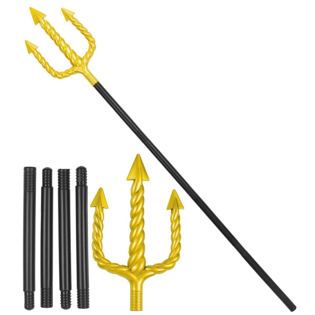 Halloween Drietand Goud 1,38m van Widmann koop je bij Partywinkel