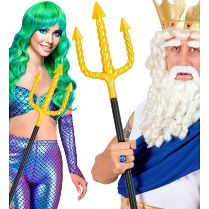 Halloween Drietand Goud 1,38m van Widmann koop je bij Partywinkel