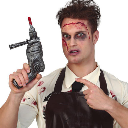 Halloween Elektrische Boor 25x16cm van Fiestas Guirca koop je bij Partywinkel