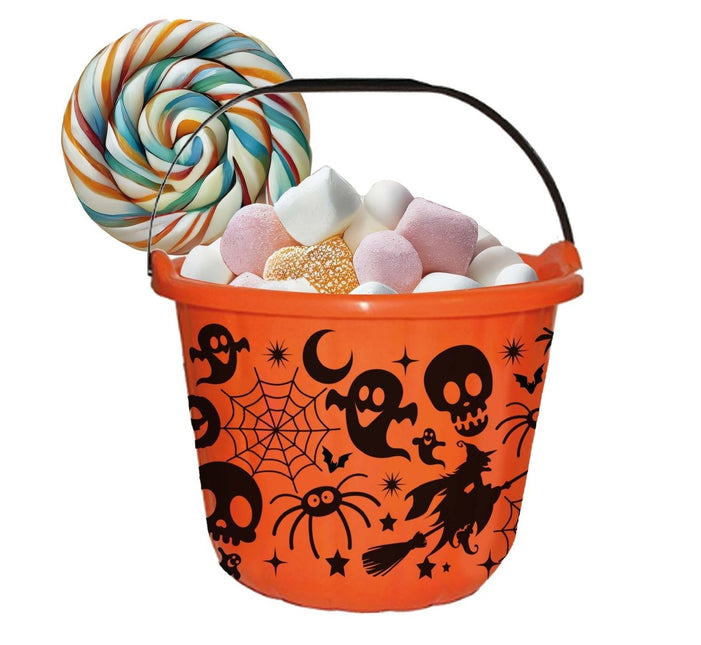 Halloween Emmer Oranje 18cm - Partywinkel - 8434077268339