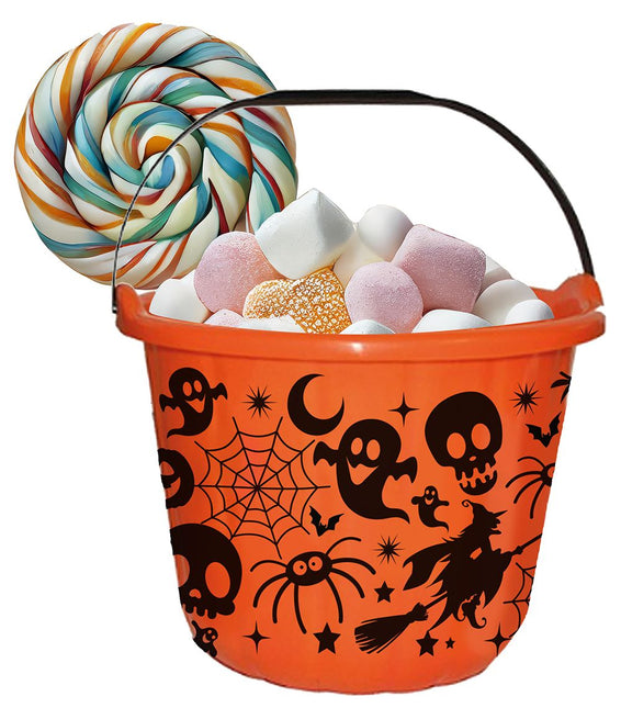 Halloween Emmer Oranje 18cm - Partywinkel - 8434077268339