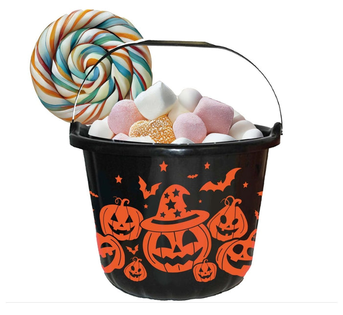 Halloween Emmer Pompoenen 18cm - Partywinkel - 8434077268322