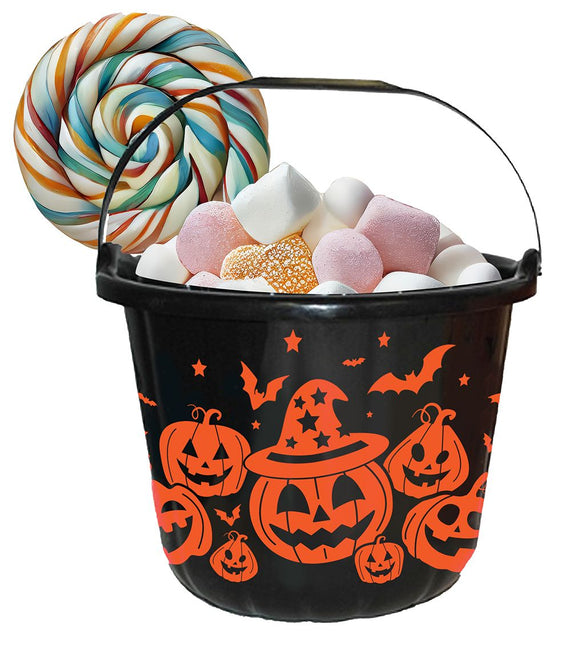 Halloween Emmer Pompoenen 18cm - Partywinkel - 8434077268322