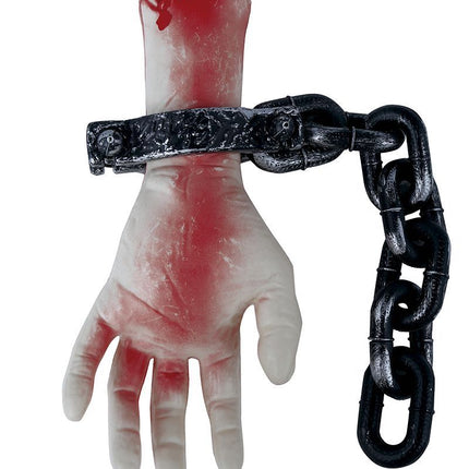 Halloween Geketende Hand 40cm van Fiestas Guirca koop je bij Partywinkel