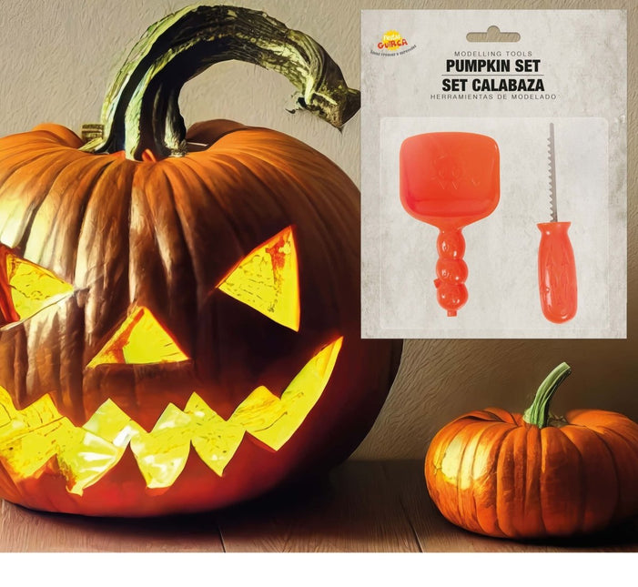 Halloween Gereedschap Voor Pompoenen van Fiestas Guirca koop je bij Partywinkel