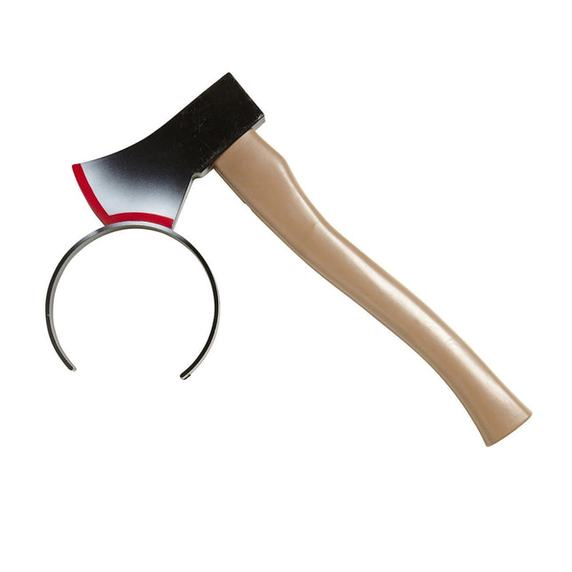 Halloween Haarband Bijl Met Bloed van Widmann koop je bij Partywinkel