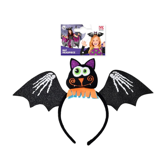 Halloween Haarband Bopper Vleermuis van Widmann koop je bij Partywinkel