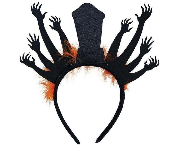 Halloween Haarband Grafsteen En Zombies van Fiestas Guirca koop je bij Partywinkel
