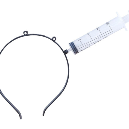 Halloween Haarband Injectiespuit - Partywinkel - 8434077197622
