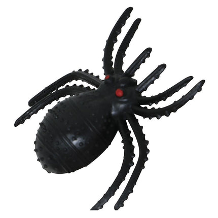 Halloween Haarclip Nep Spin 3cm 3st - Partywinkel - 8434077190722