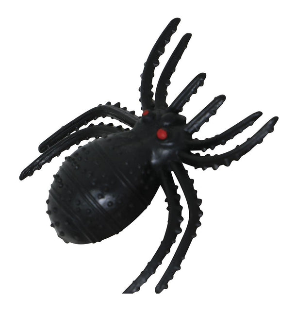 Halloween Haarclip Nep Spin 3cm 3st - Partywinkel - 8434077190722