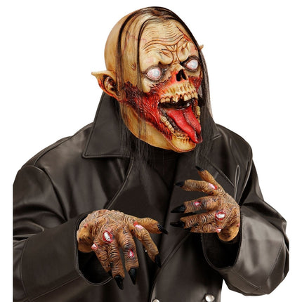 Halloween Handschoenen Zombie van Widmann koop je bij Partywinkel