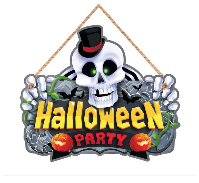 Halloween Hangbord Halloween Party 35cm - Partywinkel - 8434077268858