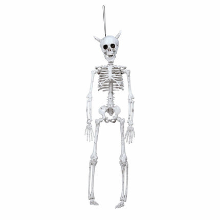 Halloween Hangdecoratie Duivel Skelet 40cm van Fiestas Guirca koop je bij Partywinkel