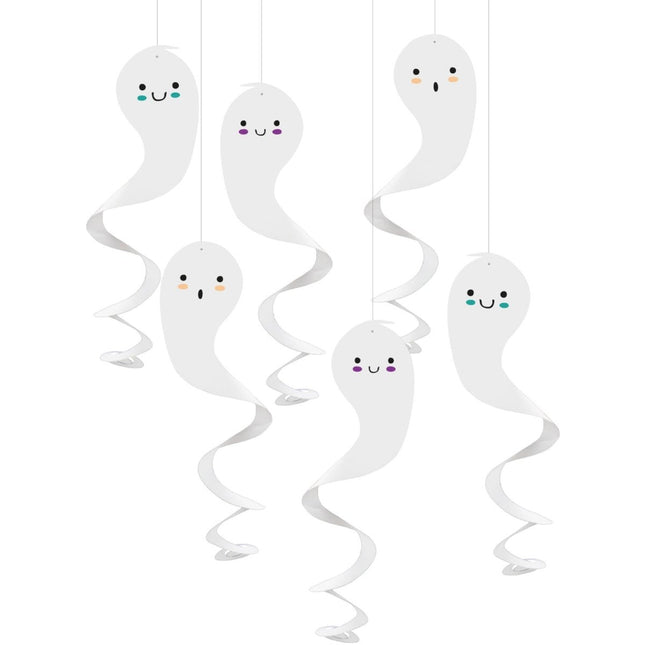 Halloween Hangspiralen Spookjes van Folat koop je bij Partywinkel