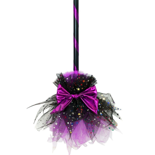 Halloween Heksenbezem 85cm van Widmann koop je bij Partywinkel