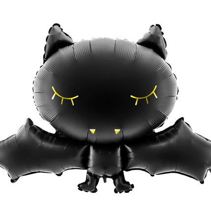 Halloween Helium Ballon Vleermuis 80cm van Partydeco koop je bij Partywinkel