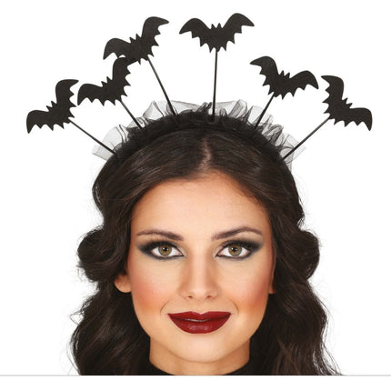 Halloween Hoofdband Vleermuizen - Partywinkel - 8434077249208