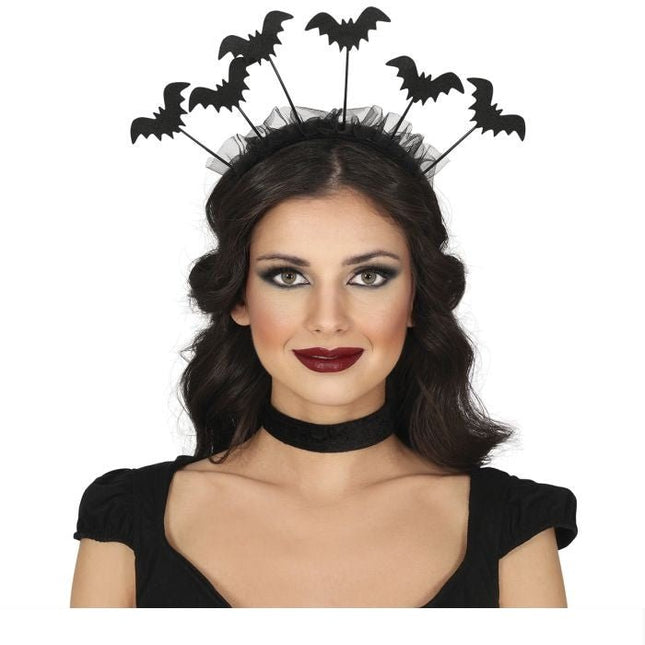 Halloween Hoofdband Vleermuizen - Partywinkel - 8434077249208