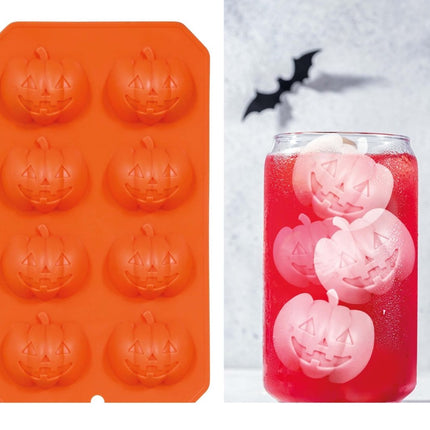 Halloween Ijsvorm Pompoenen 22cm 8 delig van Fiestas Guirca koop je bij Partywinkel