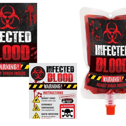 Halloween Infuuszak 200ml 4st - Partywinkel - 8434077269039