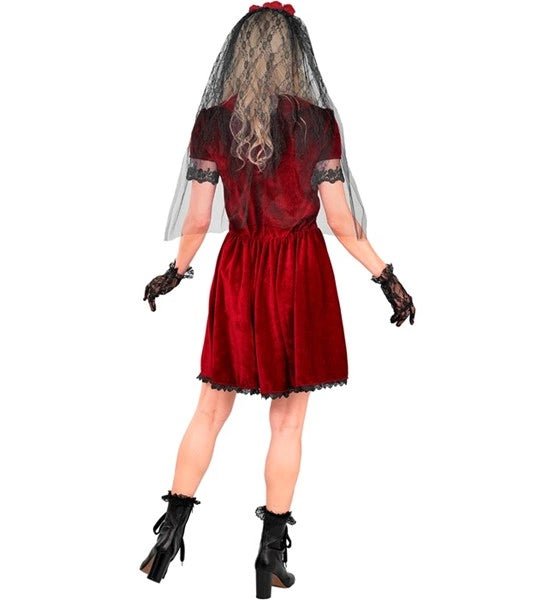 Halloween Jurk Dames Gothic Vampierbruid van Widmann koop je bij Partywinkel
