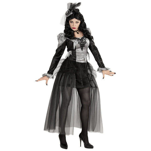 Halloween Jurk Dames Gravin van Widmann koop je bij Partywinkel