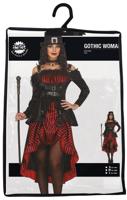 Halloween Jurk Dames Steampunk van Fiestas Guirca koop je bij Partywinkel