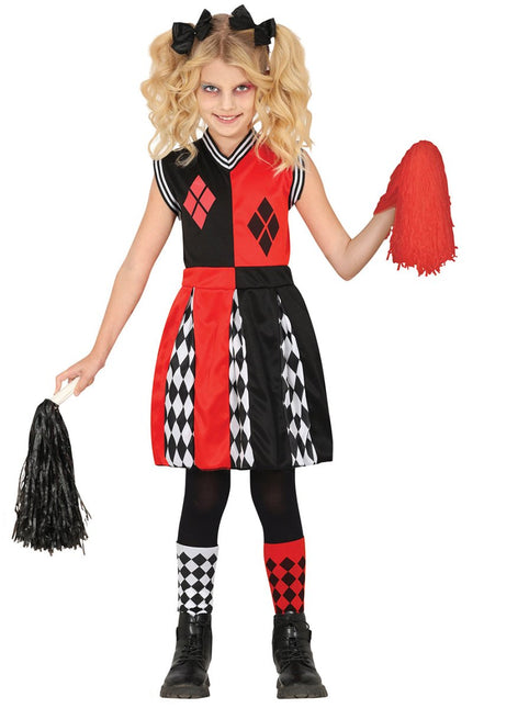 Halloween Jurk Meisje Cheerleader van Fiestas Guirca koop je bij Partywinkel