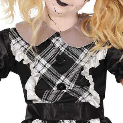 Halloween Jurk Meisje Porseleinen Pop van Fiestas Guirca koop je bij Partywinkel