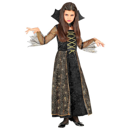 Halloween Jurk Meisje Spiderella van Widmann koop je bij Partywinkel