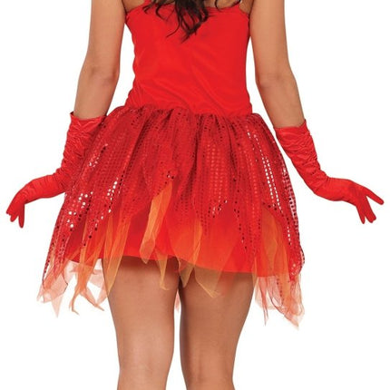 Halloween Jurk Rood Dames Sexy Duivel van Fiestas Guirca koop je bij Partywinkel
