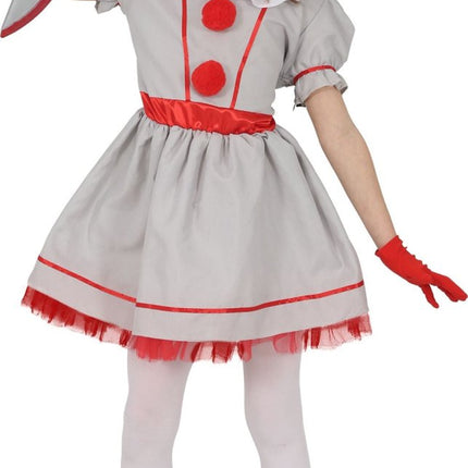 Halloween Jurk Wit Kind Vintage Clown van Fiestas Guirca koop je bij Partywinkel