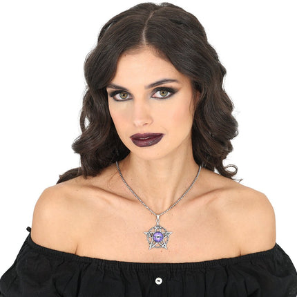 Halloween Ketting Demonenoog 5cm van Fiestas Guirca koop je bij Partywinkel